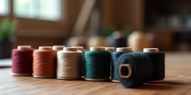 Fili colorati per ricamo
